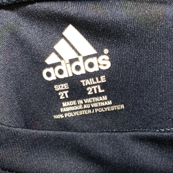 ADIDAS Boys navy blue long sleeve top size 2T - Picture 6 of 6